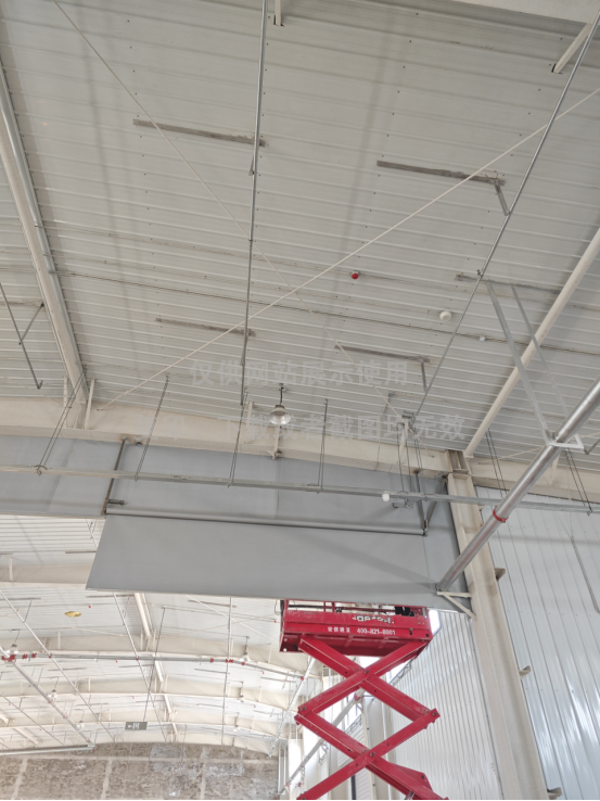 临洮县蔬菜厂房高台挡烟垂壁