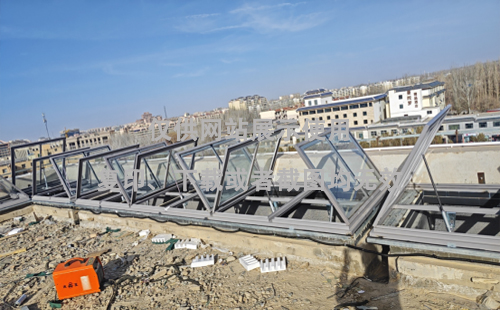 敦煌博物馆高台排烟天窗