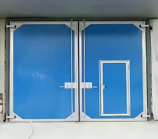 高台工业平开门