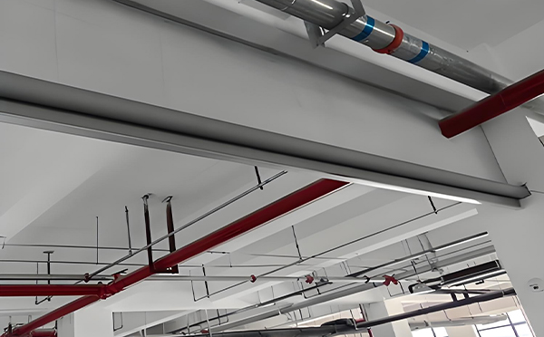 高台防火布挡烟垂壁