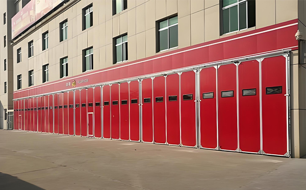 高台工业折叠门