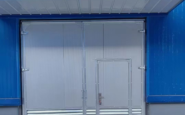 高台工业推拉门吊轨安装方法